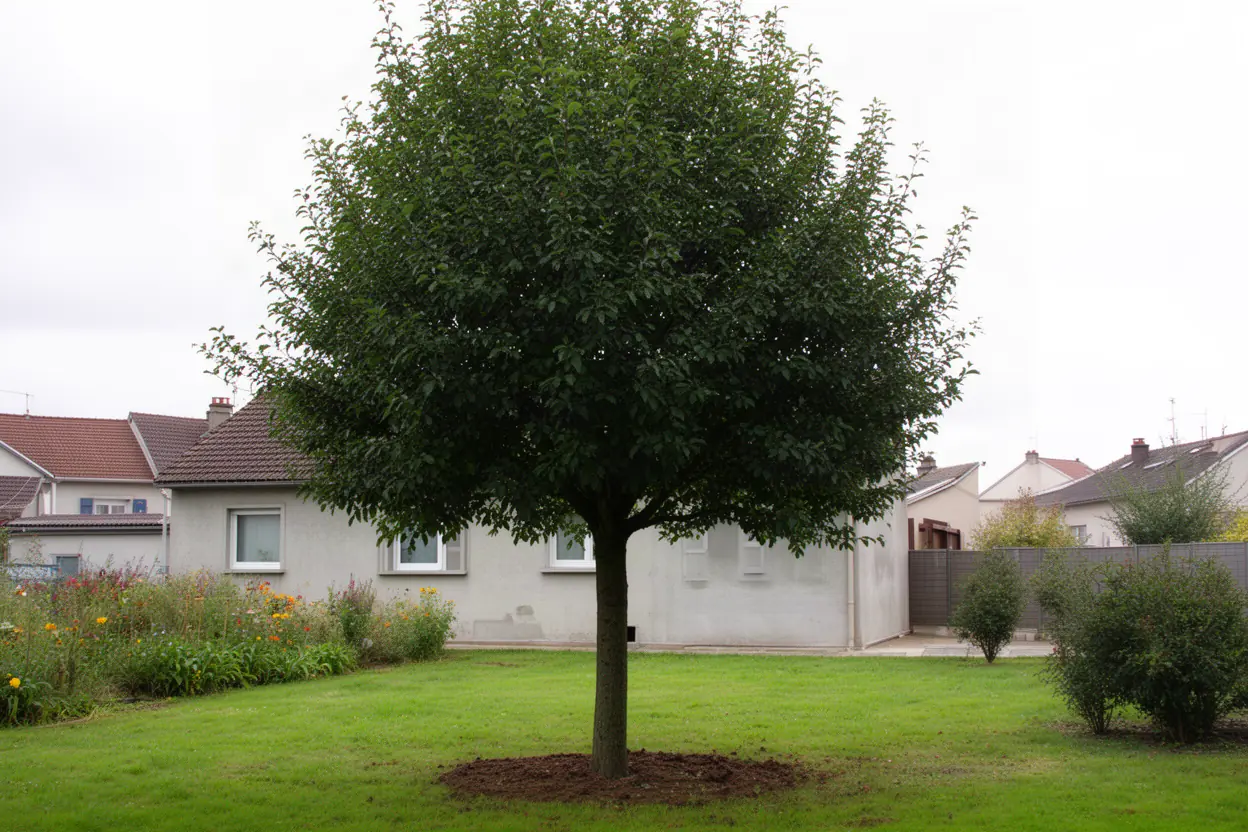 Arbre à démonter près des clôtures à Maxéville