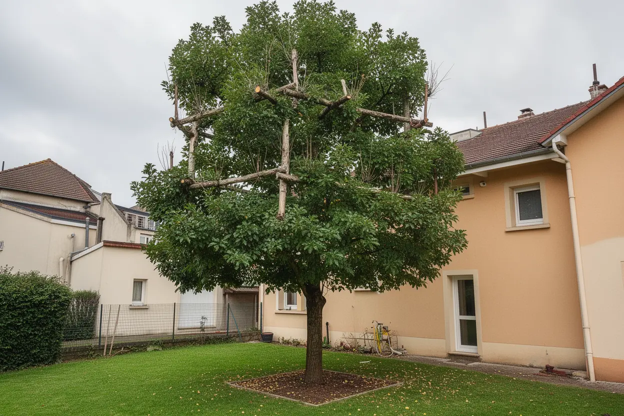 Couronne équilibrée après intervention à Maxéville
