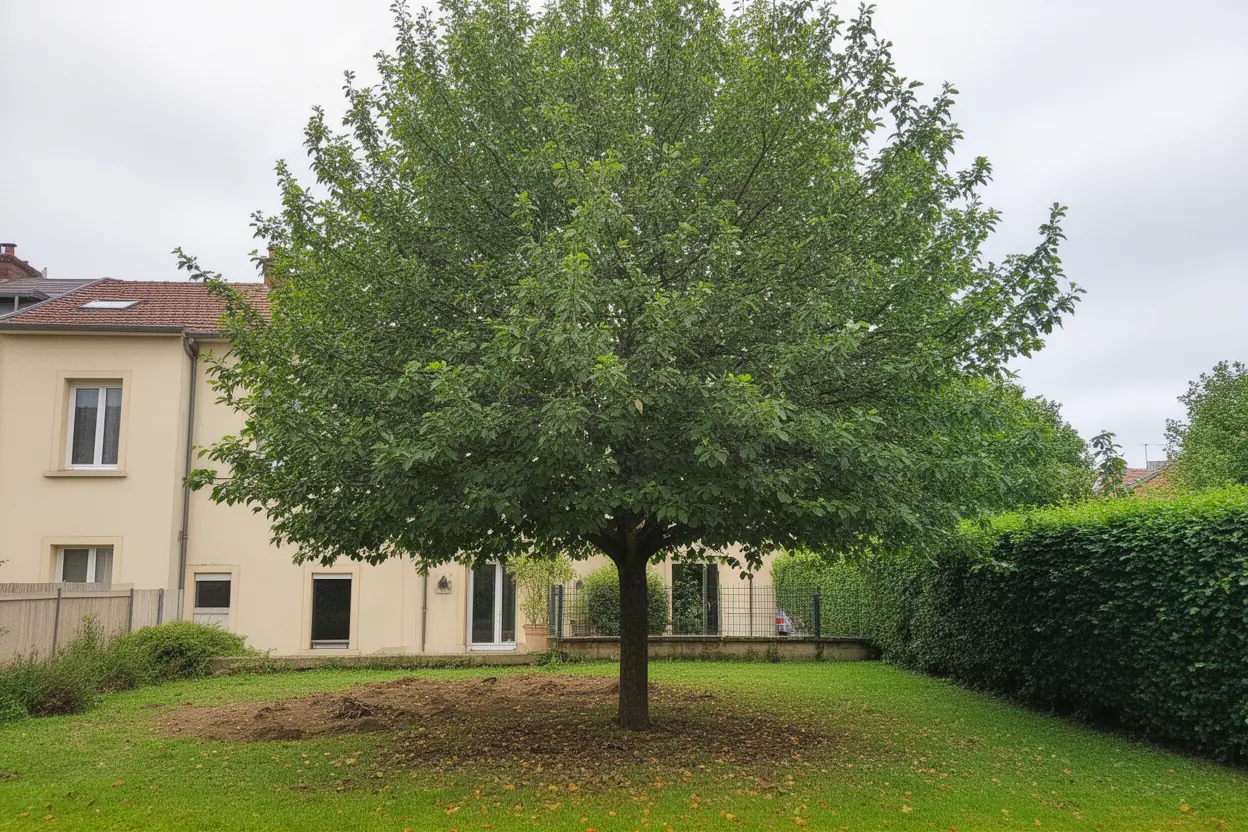 Élagueur sécurisant un arbre à Nancy avant la taille